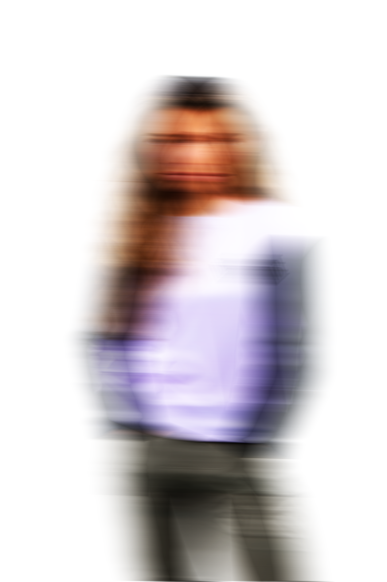 woman riding in libe oryon long-sleeve jersey